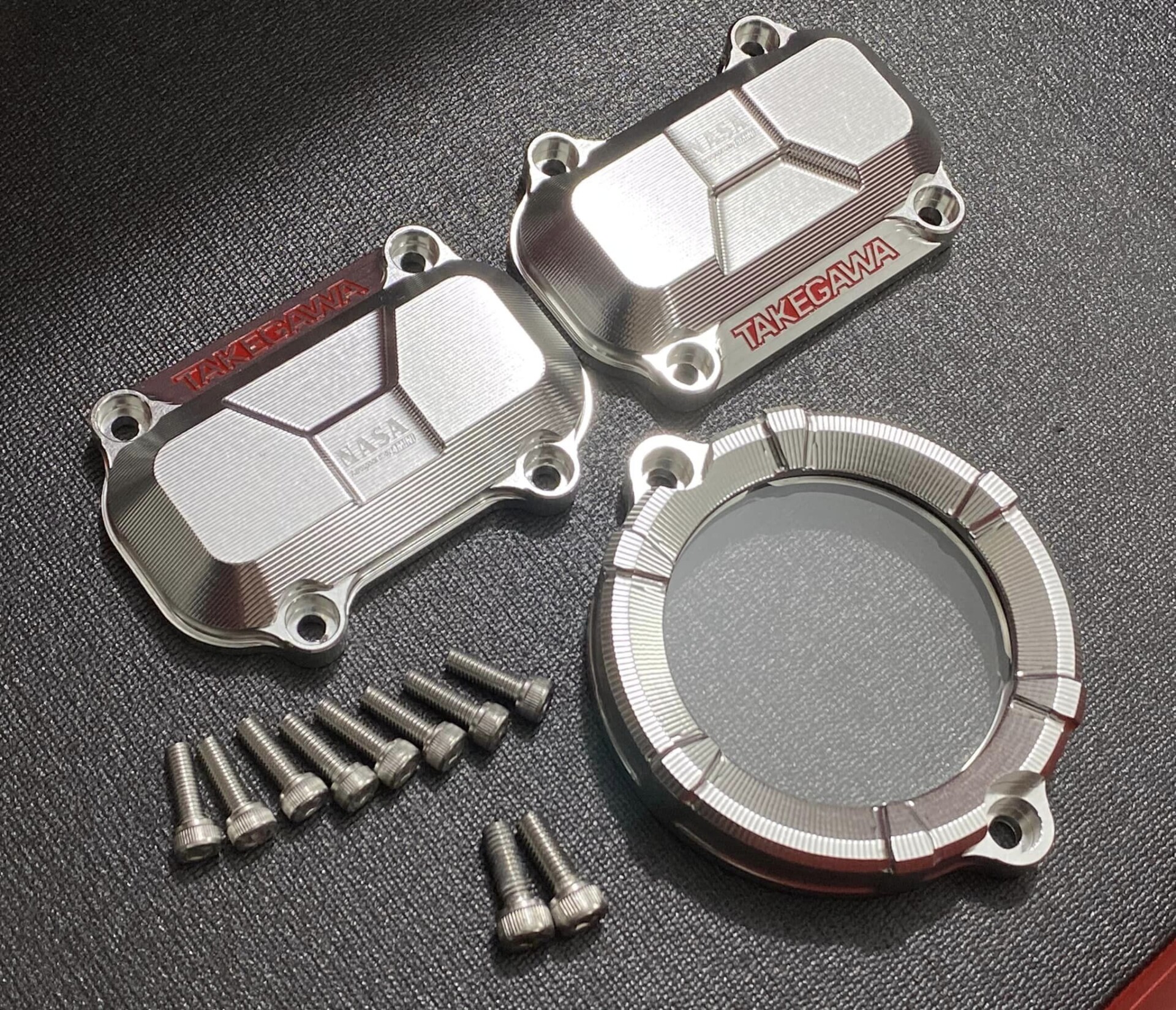 Set Head Cover CNC for TAKEGAWA SUPER HEAD 4V+R 181cc - FOX Gromer
