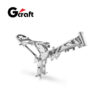 G-Craft ALUMINUM BILLET FRAME for Monkey125 - APK0FALG00540TA