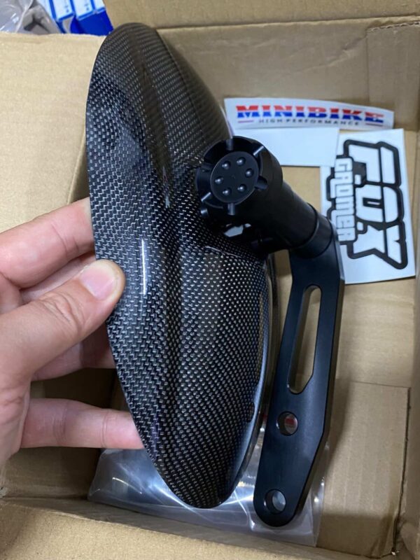 e9818b1f-9dcb-4b46-bae1-1ec27489fe75 Rear Hugger Guard (Carbon) for MSX125 / Grom (all years)