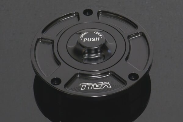 Tank Filler Cap, Keyless, Racing Type, for Honda Monkey125 / MSX125SF(2nd Generation) Grom 2016-onwards - tyly1221nupd01a