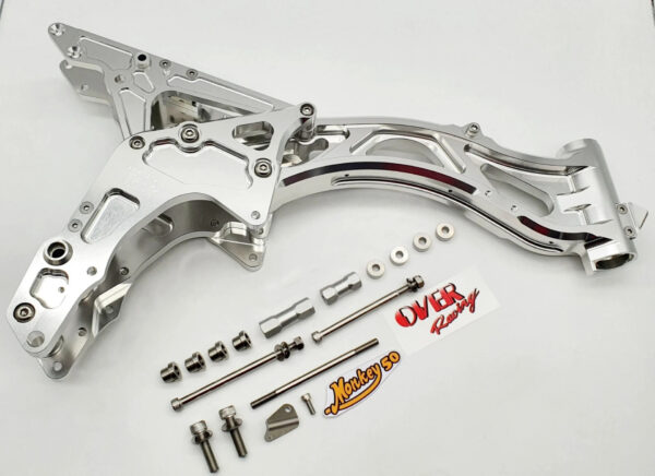 Over Racing OV-30 Frame Kit, Silver / Black for MONKEY 50cc - z3668521620056 5ecf7eb1e3b5a21ca4bf0bae04c106ed 5a514fd092cd45e68ff98c45e92396c2