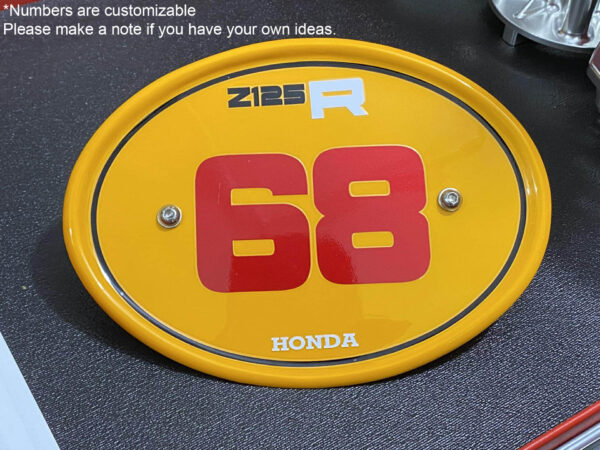 Oval Number Plate Side Vintage Enduro Style for Monkey125 - 462568475 1993441227840740 1943130094265603362 n 2