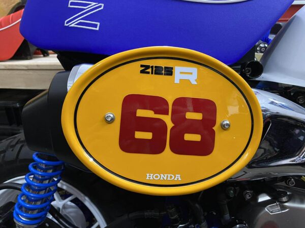 Oval Number Plate Side Vintage Enduro Style for Monkey125 - 462577000 484921144327401 4797594983348601826 n 1