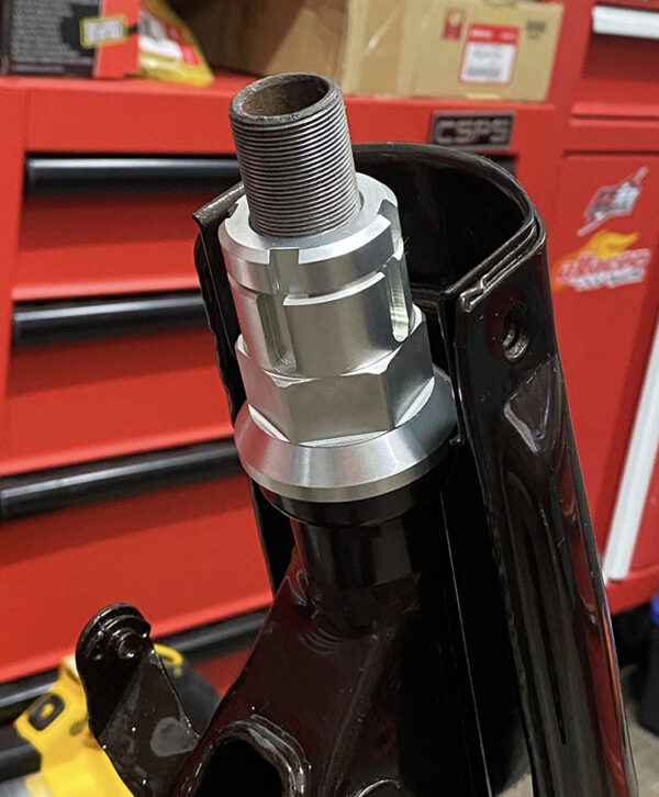Steering Stem Bearing Adjuster Nut CNC for Cub50