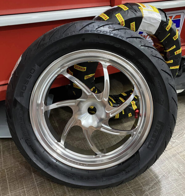 8 Wheels 10inch/12inch CNC Monolithic for MONO-Arm Billet